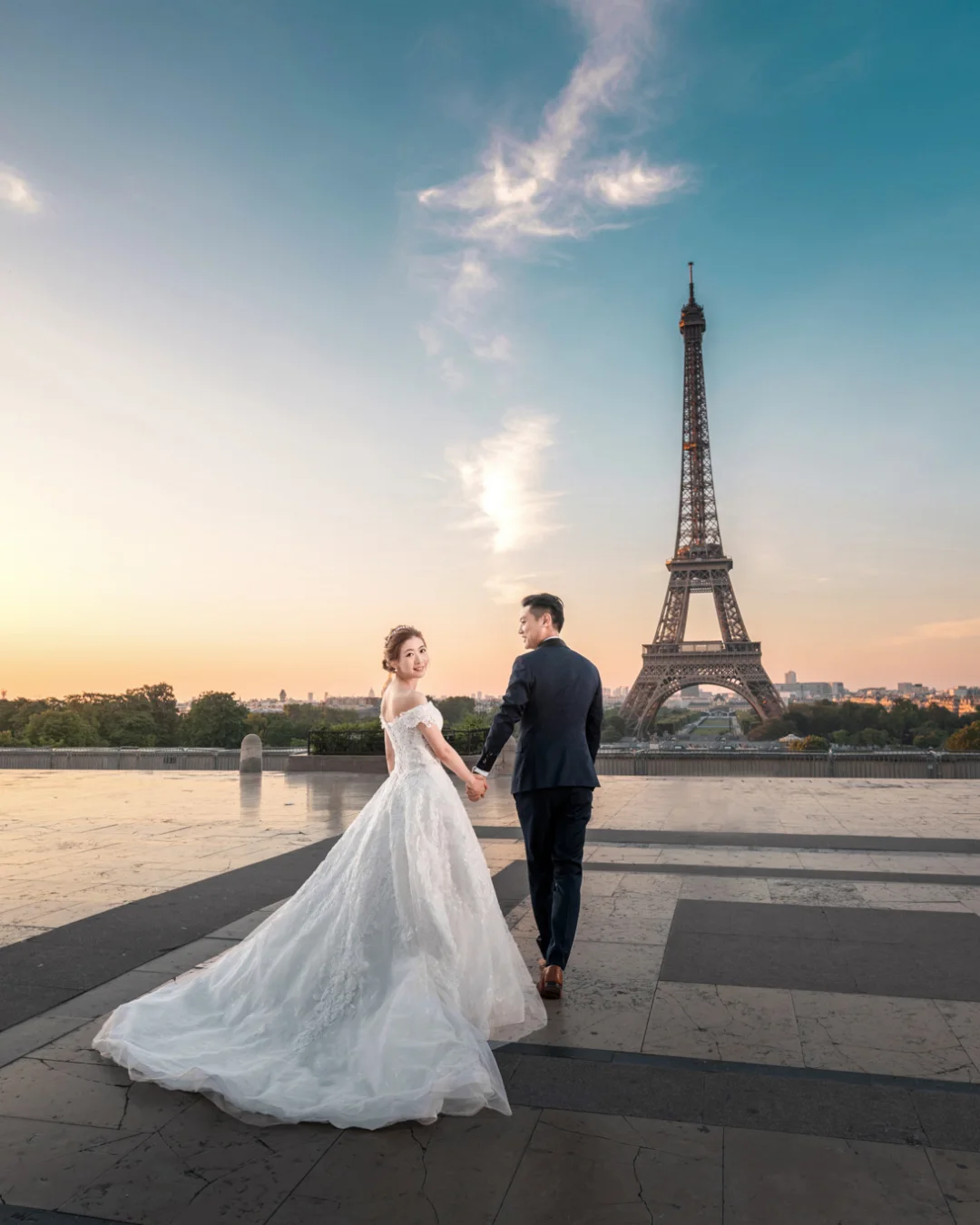 Chalice & Kelvin Paris Pre Wedding — Paris, France 法國 — Kenn Photographic Arts